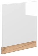 Vicco Frontblende Fame-Line, Wei&szlig; Hochglanz/Goldkraft Eiche, 60 cm ohne