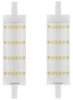 Osram LED-Leuchtmittel R7s, R7S, 2 St., Neutralwei&szlig;, Stab R&ouml;hre Lampe Birne