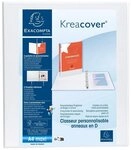EXACOMPTA Ringbuchmappe 10x Ringbuch PP 4Ring 30mm in D-Form R&uuml;cken 47mm A4...