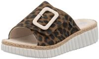 Rieker Pantolette Sommerschuh, Strandschuh, Urlaubschuh, Hausschuh mit