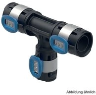 GEBERIT Wasserrohr Geberit FlowFit T-St&uuml;ck, 20-20-16 mm