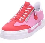 Rieker FSK Damen Halbschuhe Schn&uuml;rschuh rosa 36 EU