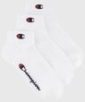 Champion Kurzsocken 3 Pack Quarter Socks (3-Paar) f&uuml;r sportive Aktivit&auml;ten,