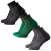 DANISH ENDURANCE Basicsocken Light Hiking Low-Cut (3-Paar) Leicht & gepolstert,
