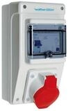 Walther Elektroauto-Ladestation Walther Werke Steckdosenkombination 6590104