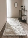benuta Teppich Whisper, rechteckig, H&ouml;he: 31 mm, Hochflorteppich Wohnzimmer,