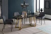 SalesFever Esstisch Design Tisch f&uuml;r gem&uuml;tliche Abende, Eleganz trifft Design...