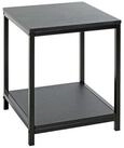 HAKU Beistelltisch Beistelltisch schwarz - Sofatisch MDF - B 40 x H 50 x T 40 cm