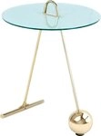 Kayoom Beistelltisch Pendulum 525, mit runder Tischplatte (1-St), Marmoroptik,