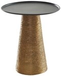 Wohnling Beistelltisch WL6.680 Metall Sofatisch &Oslash; 40 cm Tisch Wohnzimmertisch...