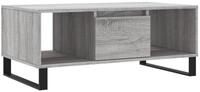 vidaXL Ablagetisch, Couchtisch Grau Sonoma 90x50x36,5 cm Holzwerkstoff