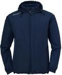 Funktionsjacke UHLSPORT "Jacke ESSENTIAL COACH Kids", Kinder, Gr. 128, blau (marine),