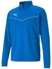 PUMA Fleecepullover Puma Herren Trainingstop teamRISE 1/4 Zip Top 657394