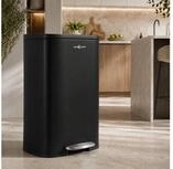 MAXCRAFT Biom&uuml;lleimer M&uuml;lleimer / Treteimer - 50 Liter mit Soft Close Deckel in