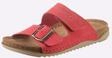 Pantolette FISCHER, Damen, Gr. 36, rot, Lederimitat, Schuhe Pantolette