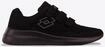 Sneaker LOTTO, Herren, Gr. 36, schwarz (schwarz, dunkelgrau), Synthetik, Textil,
