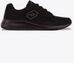 Sneaker LOTTO, Herren, Gr. 48, schwarz (schwarz, grau), Synthetik, Textil, Schuhe