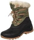 Winterstiefel SPIRALE "Evelin Damenstiefel gef&uuml;ttert" Gr. 38, gr&uuml;n, 38,