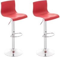 CLP Barhocker Hover Kunststoff (Set, 2 St., 2er), h&ouml;henverstell- & drehbar