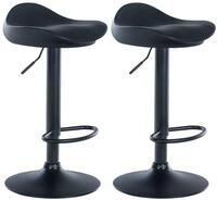 CLP Barhocker Alisson (Set, 2 St., 2er), 360&deg; drehbar, mit Trompetenfu&szlig;