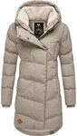 Ragwear Wintermantel Pavla stylischer Winterparka mit Teddyfutter und Kapuze