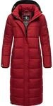 Steppmantel NAVAHOO "Steppmantel Isalie", Damen, Gr. XS, rot (dunkelrot),