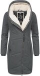Ragwear Wintermantel Gordon Long gesteppter Winterparka mit asymmetrischem...