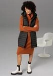 Steppweste ANISTON CASUAL, Damen, Gr. 36, schwarz, Steppware, Obermaterial: 100%