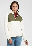 OXMO Kapuzensweatjacke OXMalin Fleece &Uuml;bergangsjacke mit Steppmuster
