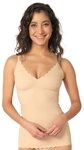 Skiny Achseltop Damen Spaghettishirt mit herausnehmbare Pads Micro (Packung, 1-St)