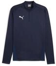 PUMA Langarmshirt Puma Herren Langarmshirt teamGOAL Training 1/4 Zip Top 658629