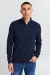 Blend Troyer BHCodford Schicker Pullover mit Rei&szlig;verschlusskragen