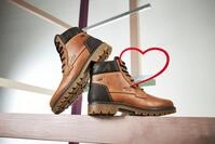 Winterstiefelette RIEKER, Herren, Gr. 40, braun (cognac), Leder, Lederimitat, Schuhe