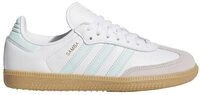 adidas Originals Adidas - SAMBA OG J - Wei&szlig; Schn&uuml;rschuh