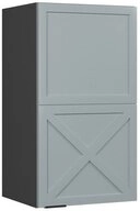 Vicco H&auml;ngeschrank Fame-Line, Hellblau-grau/Anthrazit, 40 cm (1-St)