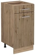 Vicco Unterschrank R-Line, Artisan-Eiche/Goldkraft Eiche, 40 cm ohne...