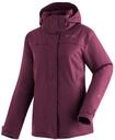 Winterjacke MAIER SPORTS "Lisbon", Damen, Gr. 36, rot (bordeaux), 100% Polyester,