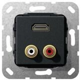 GIRA Klemmen Gira UP Tragring HDMI C Audio 567310