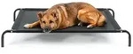 lionto Hundebett erh&ouml;ht, Outdoor Hundeliege, Mesh-Material, bequem, luftig &