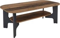 byLIVING Couchtisch JONNY, Tischplatte Artisan Eiche o. Old Wood, Gestell anthrazit,