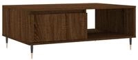 vidaXL Ablagetisch, Couchtisch Braun Eichen-Optik 90x60x35 cm Holzwerkstoff