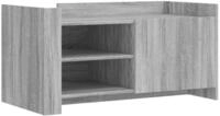 vidaXL Couchtisch Couchtisch Grau Sonoma 100x50x50 cm Holzwerkstoff (1-St)