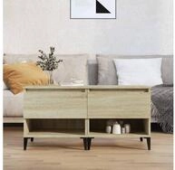 vidaXL Beistelltisch vidaXL Beistelltische 2 Stk. Sonoma-Eiche 50x46x50 cm