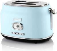 Westinghouse Toaster Retro-Serie 2-Scheiben 815 W mit Br&ouml;tchenaufsatz, 2 kurze
