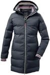 Steppmantel KILLTEC "KOW 33 GRLS QLTD CT", M&auml;dchen, Gr. 152, blau (marine),
