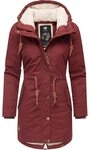 Ragwear Winterjacke YM-Canny stylischer Damen Kurzmantel Parka mit Kapuze