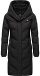 Ragwear Steppmantel Natalka Melange wasserdichter Damen Wintermantel mit...