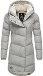 Ragwear Wintermantel Pavla stylischer Winterparka mit Teddyfutter und Kapuze