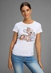 KangaROOS T-Shirt Kurzarm, sehr figurbetonte Passform, aus Baumwolle