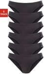 Vivance Active by Lascana Jazz-Pants Slips (6er-Pack) aus weicher Microfaser